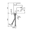 Slika Baterija za lavabo QUADRO JQ30101