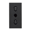 Slika Bticino Classia utičnica 2P+E 16A 250V crna 1M RG4180