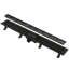 Slika Tuš kanalica APZ10 BLACK 550 mm crna mat sa perforiranom rešetkom Alca