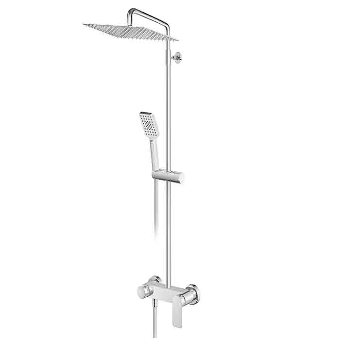 Baterija S2 za tuš kadu 237251 sa tuš ružom 200x300 mm