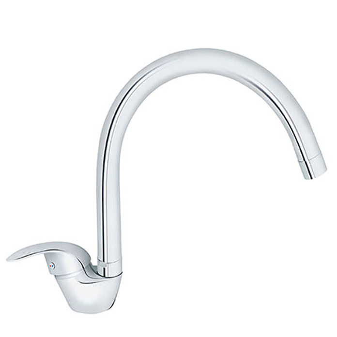Slika Baterija KING za lavabo i sudoperu izliv 230 mm jednoručna 382201