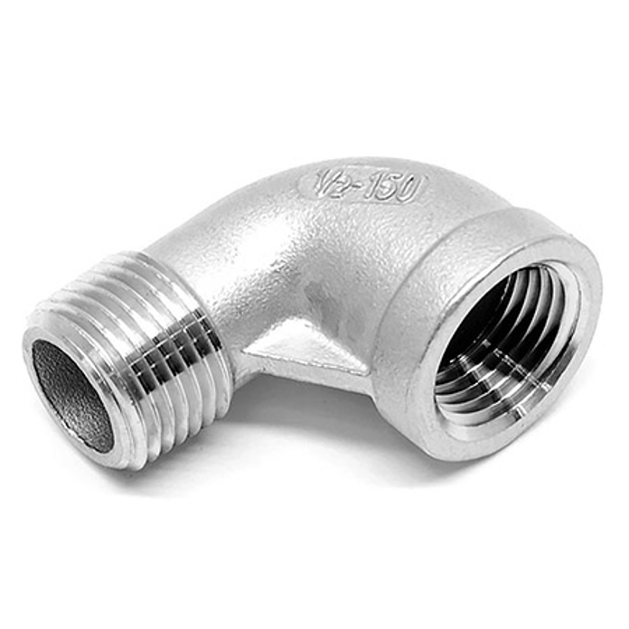 Slika Prohromsko koleno 1" M/Ž navoj INOX AISI 316