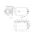 Slika Bojler ELIT TALAS M60H horizontalni INOX Ø420 60L 