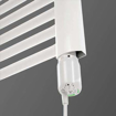 Slika CINI Mek električni grejač 1/2" 0.6 kW beli
