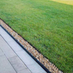 Slika Plastični ivičnjak 45 mm x 1 m PVC baštenska ivica