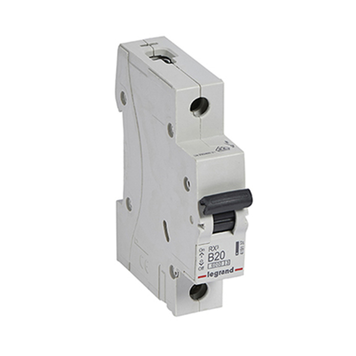Slika Automatski osigurač Legrand RX3 1P B20 6000A 419137