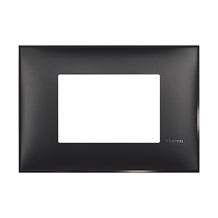 Slika Bticino Classia okvir 3M za doznu 503E/BP503N crna saten R4803BG