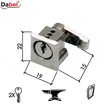 Slika Bravica za metalni orman DABEL 2112 Nikl 19/22/15 mm 2K DBP1 – 3398065