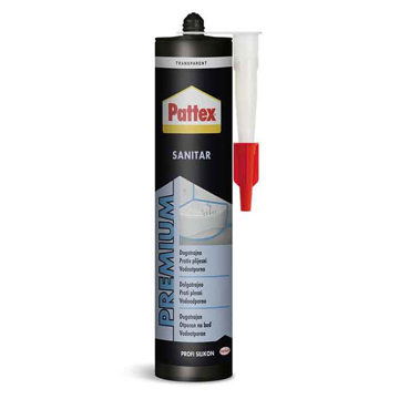 Slika Silikon PATTEX Sanitarni transparentni 280 g