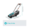 Slika Električna kosačica POWERMAX 32/1200 G2 1200W GA 14633-20