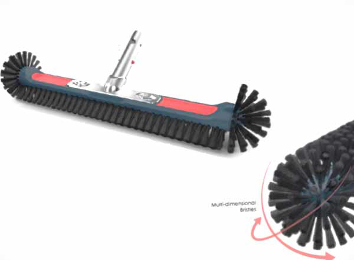 Slika CETKA ZA BAZEN SA BOCNIM CETKICAMA KOKIDO REVOLUTION 22"/56CM WB090BLKAAXXKOK