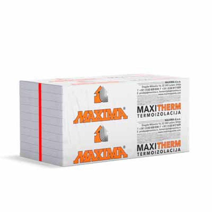 Slika Stiropor fasadni Maxima Maxitherm EPS MF 5 cm termoizolacija