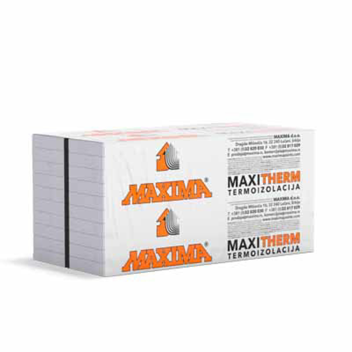 Slika Stiropor fasadni Maxima Maxitherm  EPS M120-25kg 2 cm 
