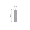 Slika Vijak za piletu f114 (45-47mm) STY-654-CS