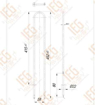 Slika Grejač TA peći MK CG-833W – MAGNOHROM prohromski grejač Ø8.1mm